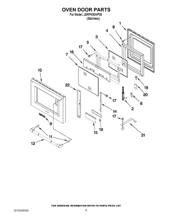 Diagram for JGRP430WP00