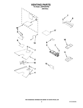 Diagram for JGRP430WP00