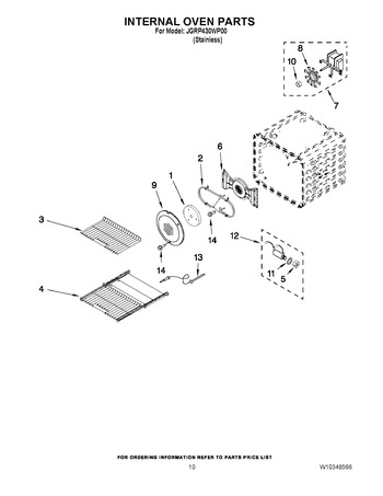 Diagram for JGRP430WP00