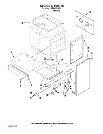 Diagram for JGRP430WP00