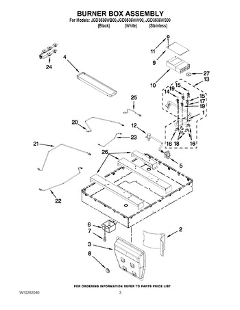 Diagram for JGD3536WB00