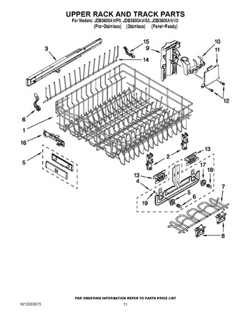 Diagram for JDB3600AWP0