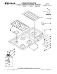 Diagram for 01 - Cooktop Parts