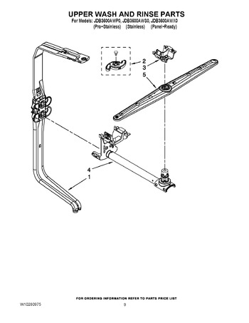 Diagram for JDB3600AWP0