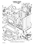 Diagram for 02 - Cabinet Parts