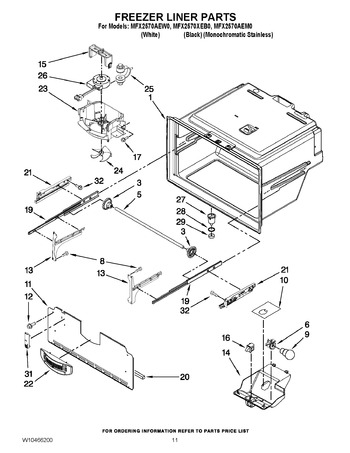 Diagram for MFX2570XEB0