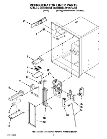 Diagram for MFX2570XEB0