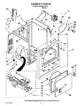 Diagram for 02 - Cabinet Parts