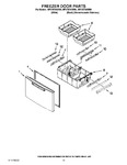 Diagram for 10 - Freezer Door Parts