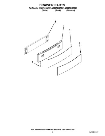 Diagram for JES9750CAB01