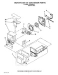 Diagram for 04 - Motor And Ice Container Parts