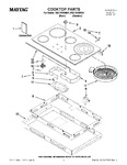 Diagram for 01 - Cooktop Parts