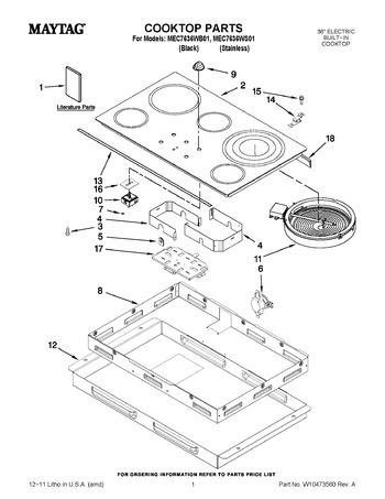 Diagram for MEC7636WS01