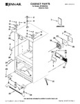 Diagram for 01 - Cabinet Parts