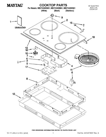 Diagram for MEC7430WB01