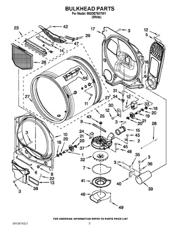 Diagram for MGDB750YW1