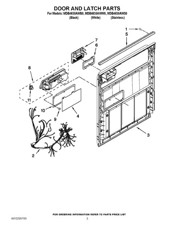 Diagram for MDB4630AWW0