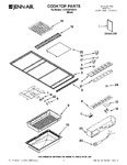 Diagram for 01 - Cooktop Parts