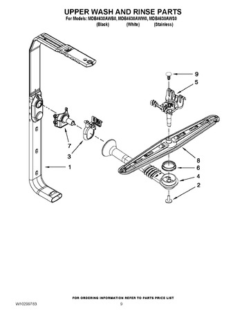 Diagram for MDB4630AWW0