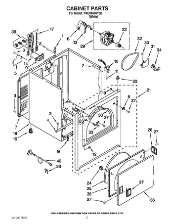 Diagram for YNED4600YQ0