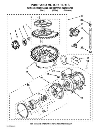 Diagram for MDB4630AWW0