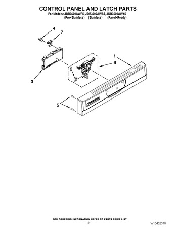 Diagram for JDB3600AWX5