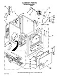 Diagram for 02 - Cabinet Parts