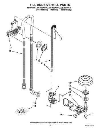 Diagram for JDB3600AWX5