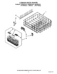 Diagram for 10 - Lower Rack Parts