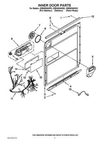 Diagram for JDB3600AWX5