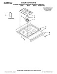 Diagram for 01 - Cooktop Parts