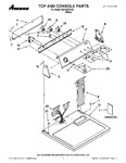 Diagram for 01 - Top And Console Parts