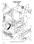 Diagram for 02 - Cabinet Parts