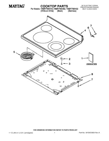 Diagram for YMER7765WB2