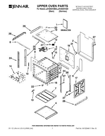 Diagram for JJW2530WS00