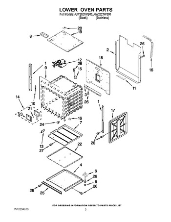 Diagram for JJW2527WS00