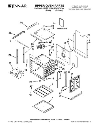 Diagram for JJW2527WS00