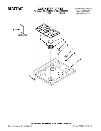 Diagram for MGR6751BDW18