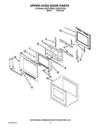 Diagram for JJW2727WB00