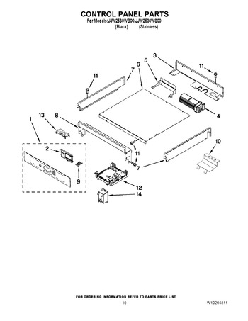 Diagram for JJW2530WS00