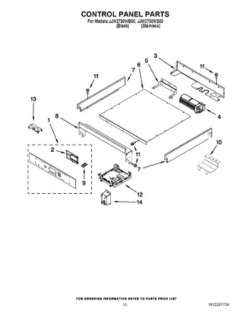 Diagram for JJW2730WB00