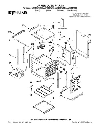 Diagram for JJW2830WW00