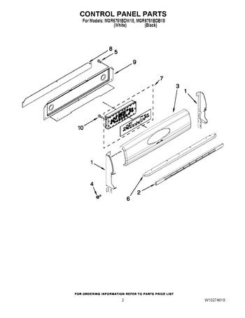 Diagram for MGR6751BDW18