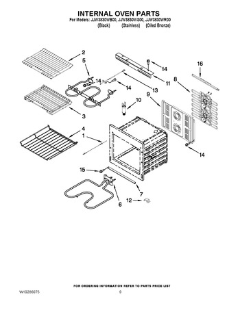 Diagram for JJW3830WB00