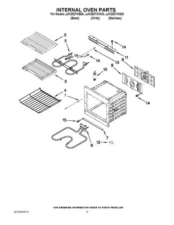 Diagram for JJW2827WW00