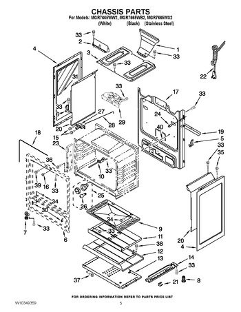 Diagram for MGR7665WB2