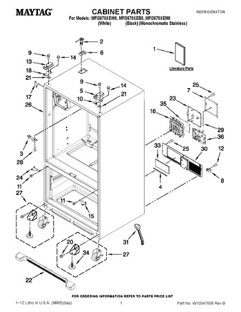 Diagram for MFI2670XEM0