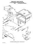 Diagram for 06 - Freezer Liner Parts