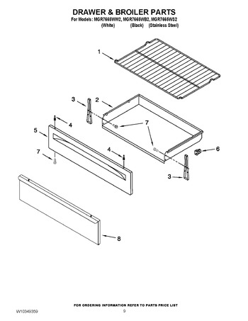 Diagram for MGR7665WS2