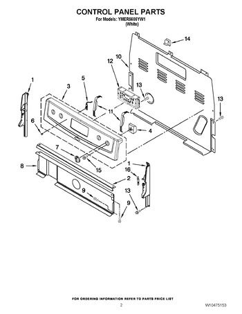 Diagram for YMER5605YW1